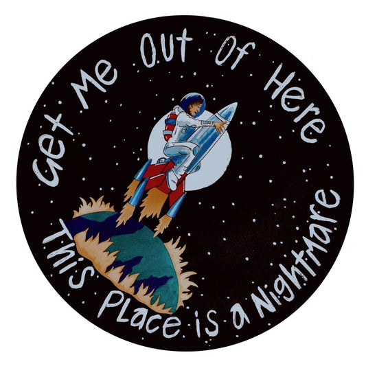 'Get Me Out of Here' Giclee Print Posters, Prints, & Visual Artwork from GemCadet
