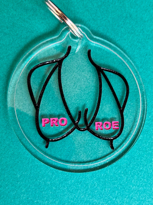 Pro Roe Bikini Acrylic Key Chain